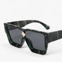 Spiegelnde Punk-Sonnenbrille – Revik