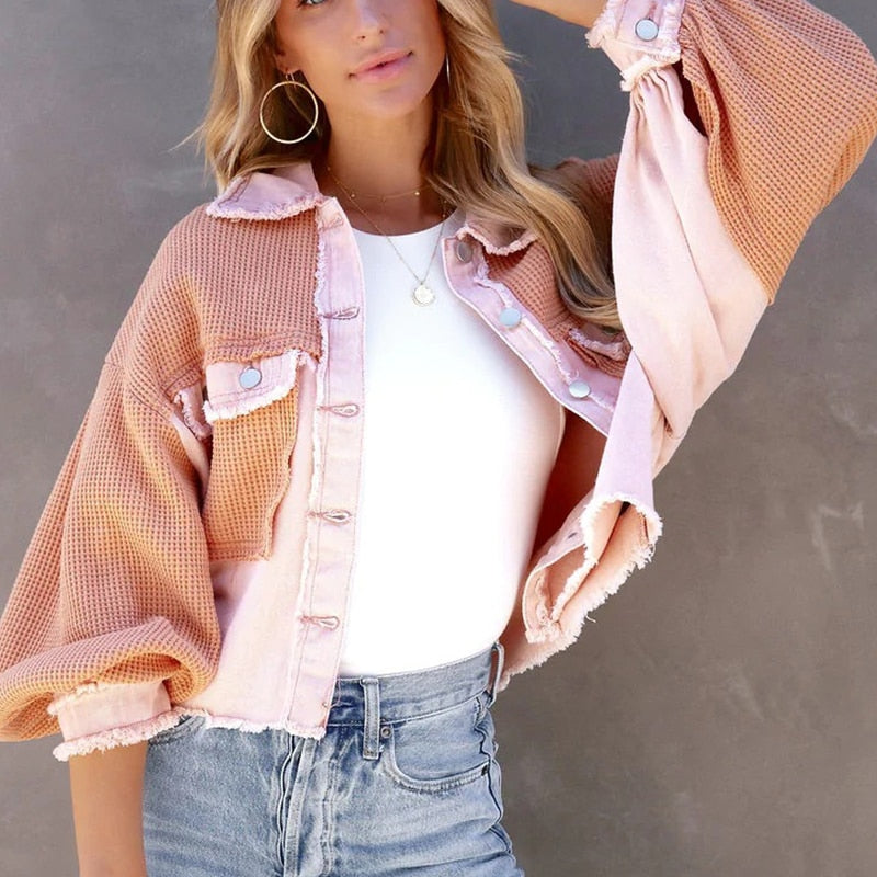 Nomi Jacket | A unique jacket with puff sleeves