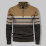 Gestreifter Zip-Pullover - SummitZip