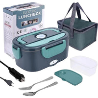 1.5L Electric Lunch Box Food Warmer 60W Portable Leak-Proof Warmer