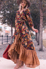 Midikleid mit Blumenmuster - Lily
