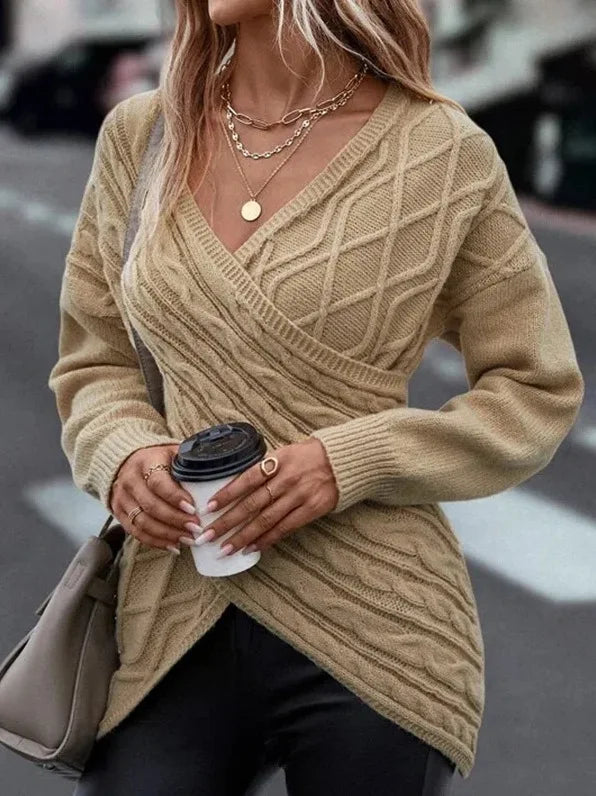 Dona Gestrickter Pullover | Stilvoll & Bequem