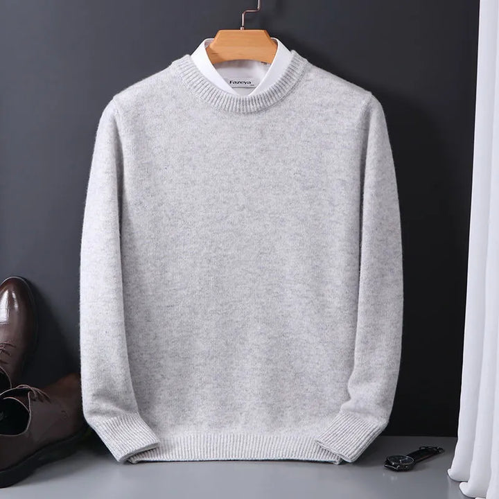 Stilvoller Kaschmir Herrenpullover - Theo