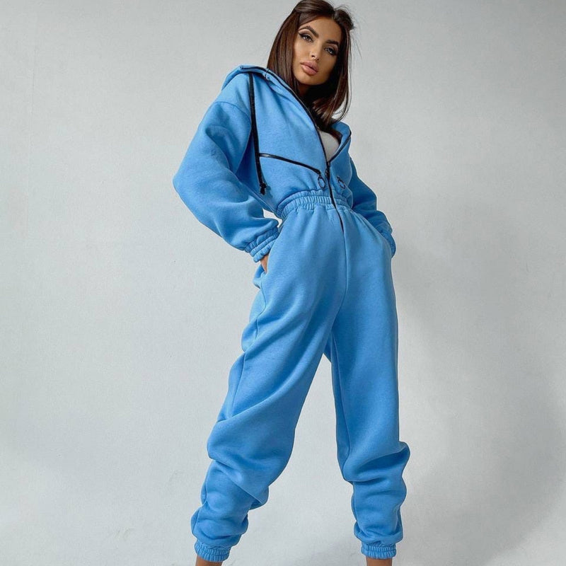 Jayda Hoody Onesie | A onesie that looks fashionable