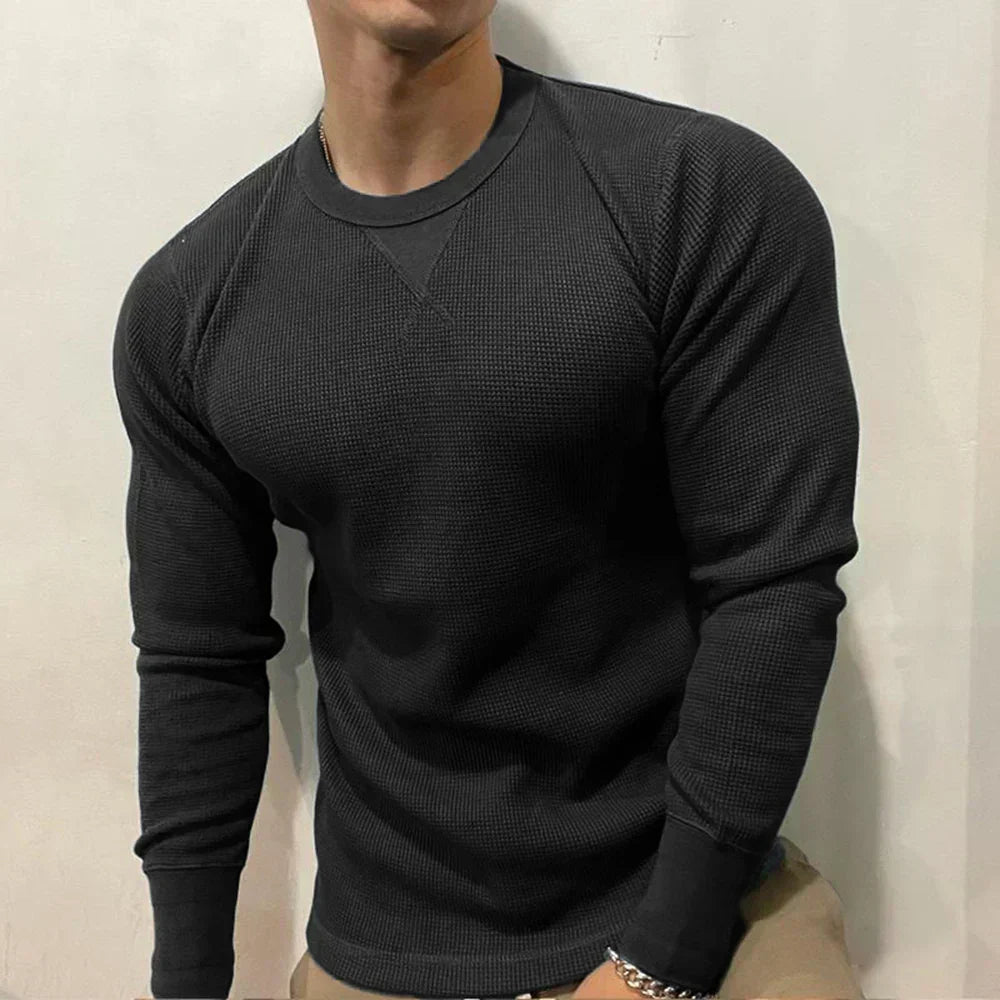 Herren Muscle Fit Herbstpullover - Bravone