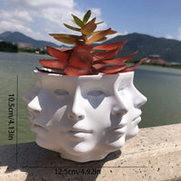 3D-Gesichts-Blumentopf - FaceBloom