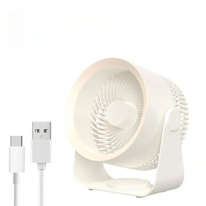 Multifunktionaler elektrischer Ventilatorzirkulator mit 4000mAh Akku – AirFlex
