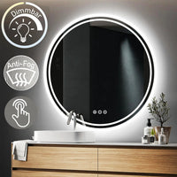 Beleuchteter runder Badezimmerspiegel - LumiMirror