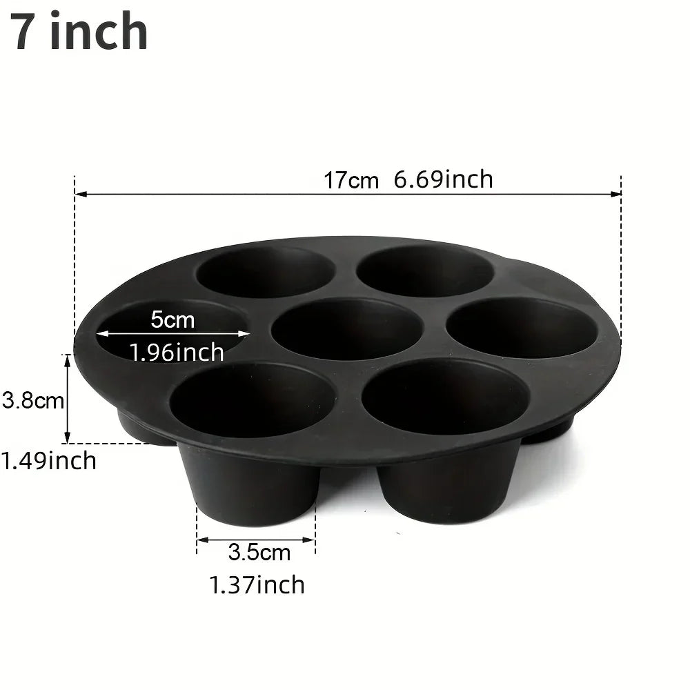 Siliconen Bakvorm voor Magnetron en Airfryer - FlexiBake