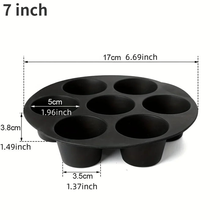 Siliconen Bakvorm voor Magnetron en Airfryer - FlexiBake