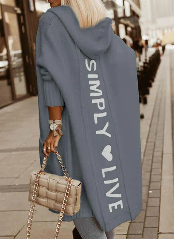 Trendige Oversized Damenjacke - Amelie