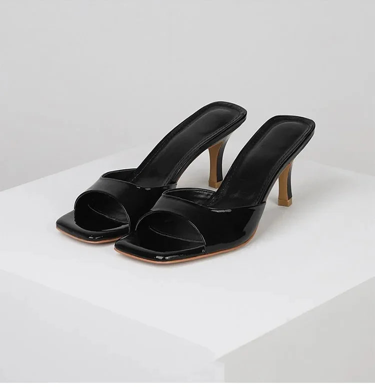 Open hak-mules voor dames - Mirella