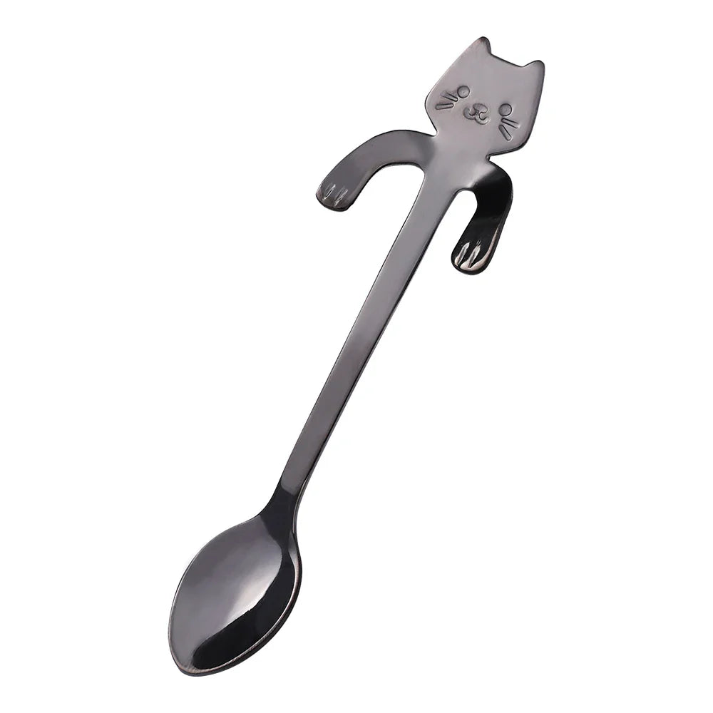 Mini Cat Spoon made of Stainless Steel - Whiskra