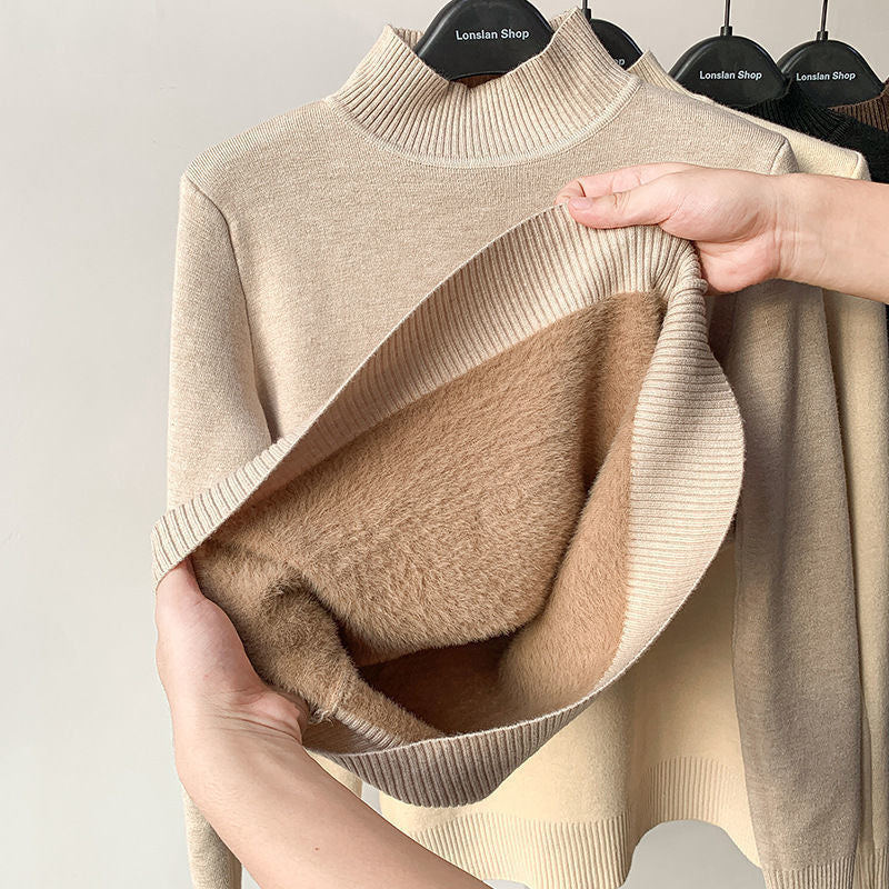 Joyce Rollkragenpullover | Mit extra dicker Fütterung