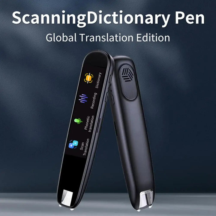 Intelligent translation pen with offline scanning and 123 language support