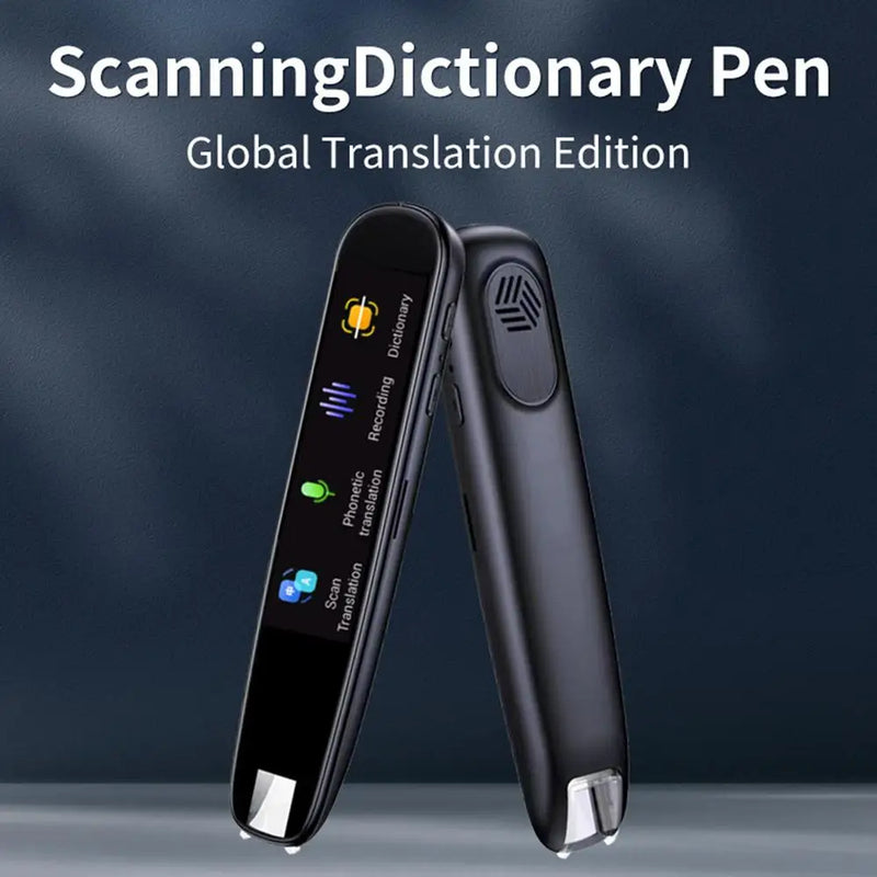 Intelligent translation pen with offline scanning and 123 language support