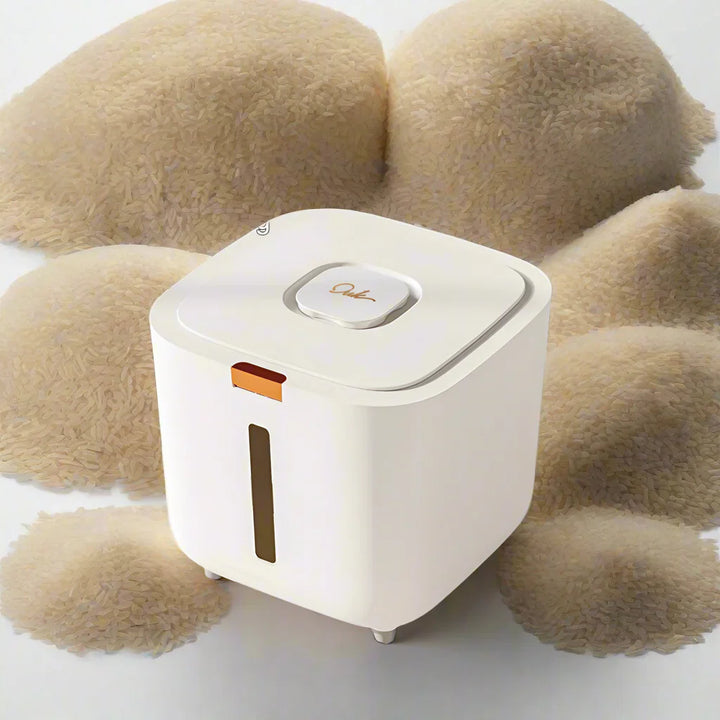 Reisaufbewahrungsbox 5–10 kg Luftdicht Feuchtigkeits- & Insektenbeständig mit Messbecher – GrainSafe