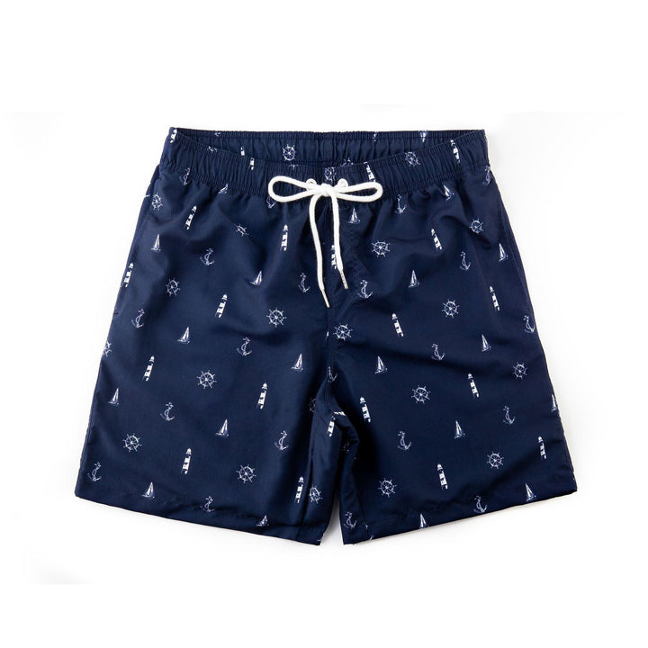 Trendy & Sneldrogende heren badshorts met zakken - Matteo