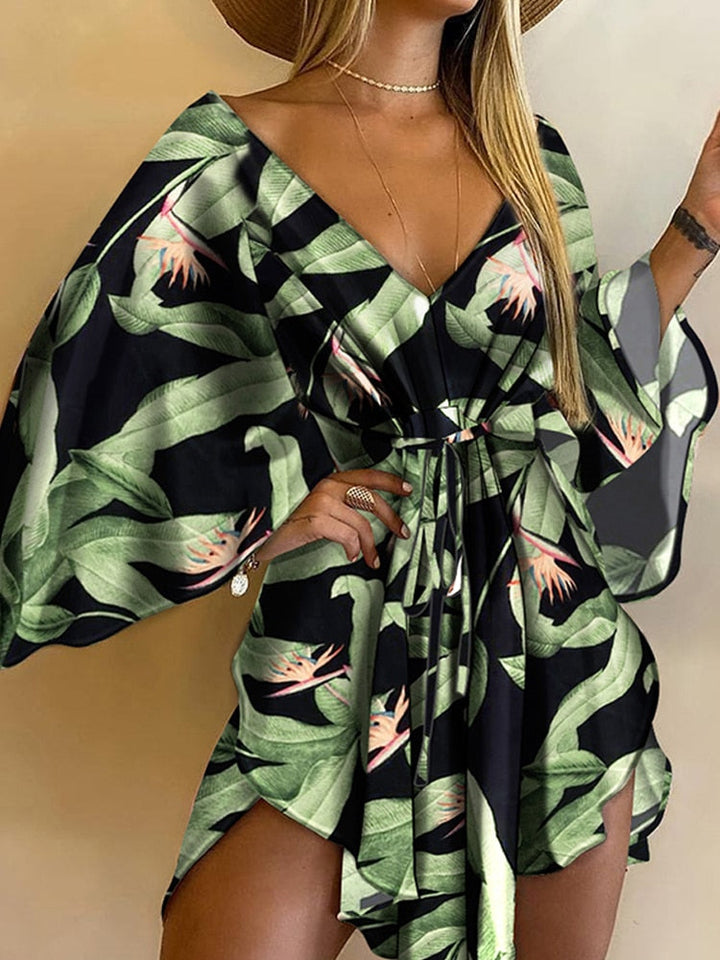 Minikleid mit Fledermausärmeln – Marit