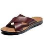 Italienische Herren-Leder-Slipper - Lorenzo
