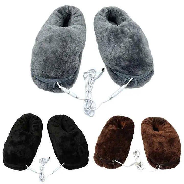 USB-Verwarmde Winter Pantoffels – HeatSwift