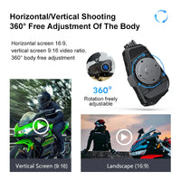 Bluetooth Motorcycle Helmet Camera 1080P HD Waterproof – ApexRide 