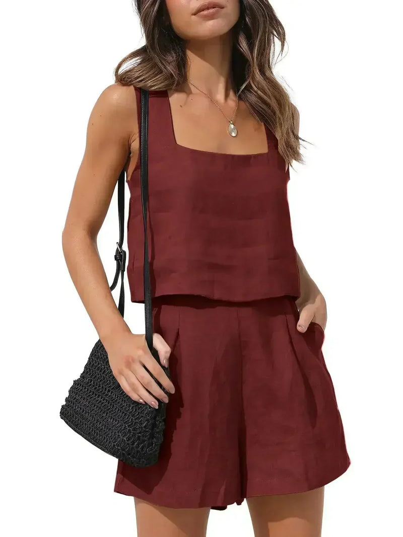 Tweedelig zomeroutfit met stijl - Emilia