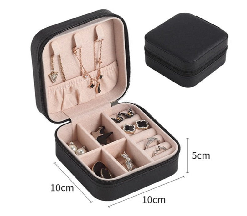 Tragbare Schmuckbox | Halte deinen Schmuck ordentlich mit diesem Organizer