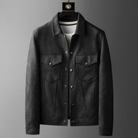 Wildleder-Look Herrenjacke – Rafael