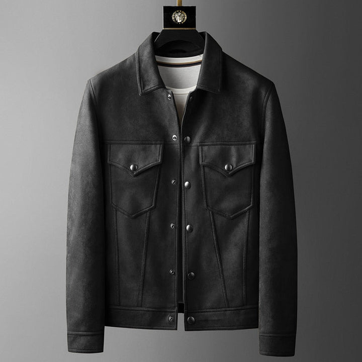 Wildleder-Look Herrenjacke – Rafael
