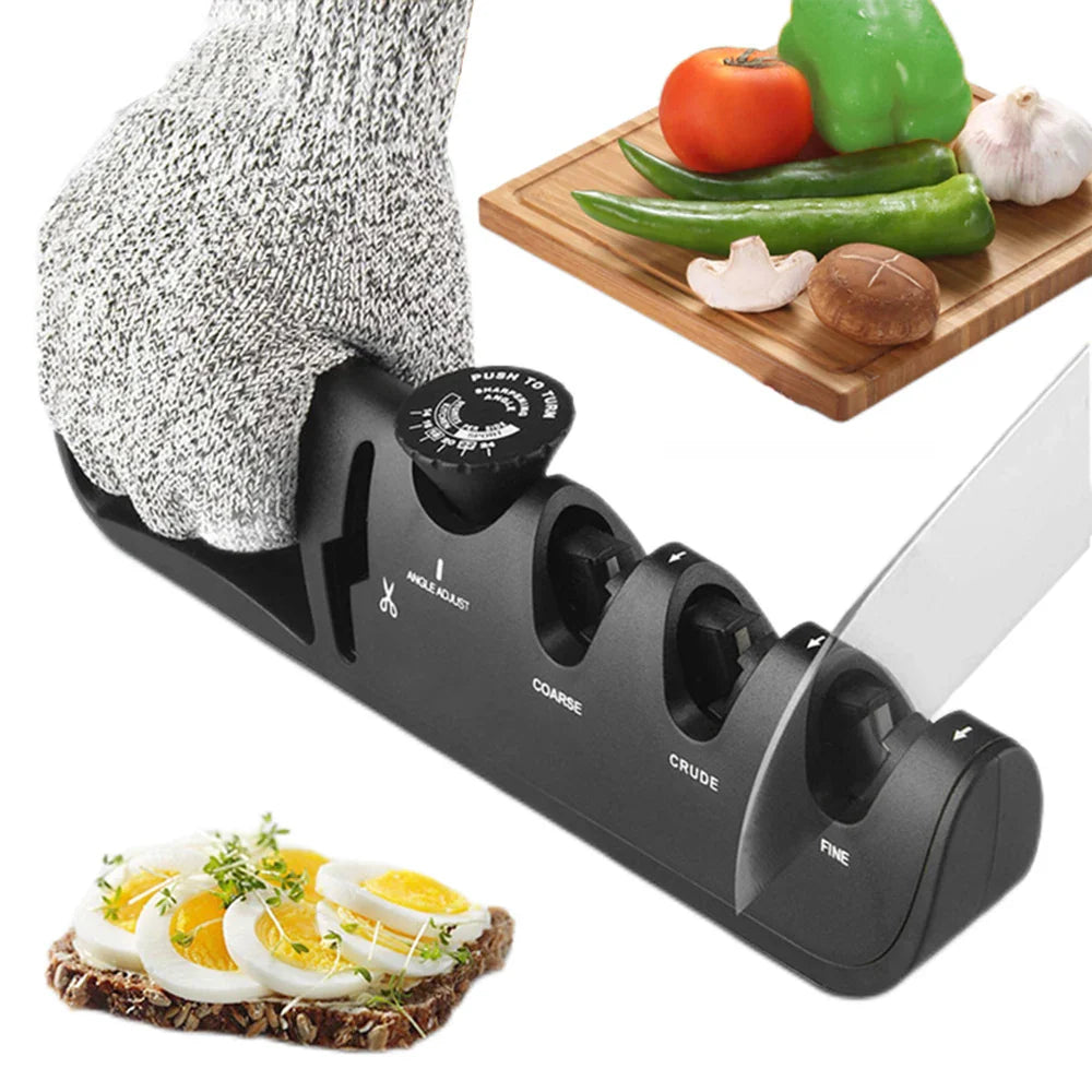 4-in-1 Professioneller Messerschärfer (1+1 gratis) - EdgeSharp