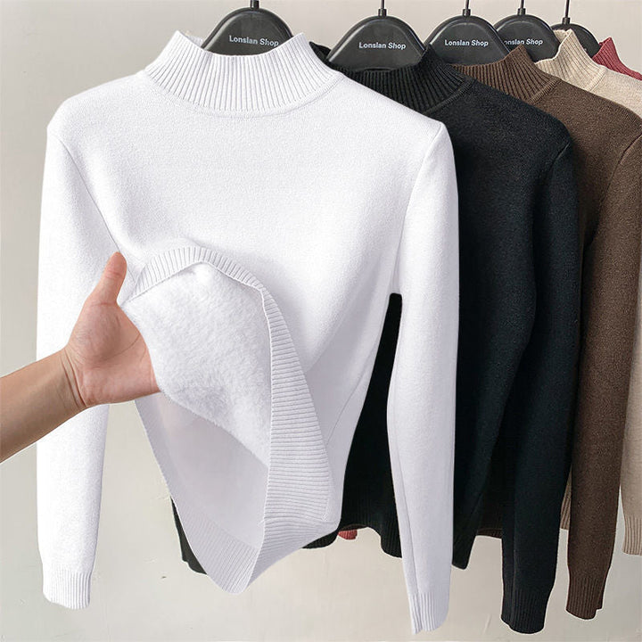Joyce Rollkragenpullover | Mit extra dicker Fütterung