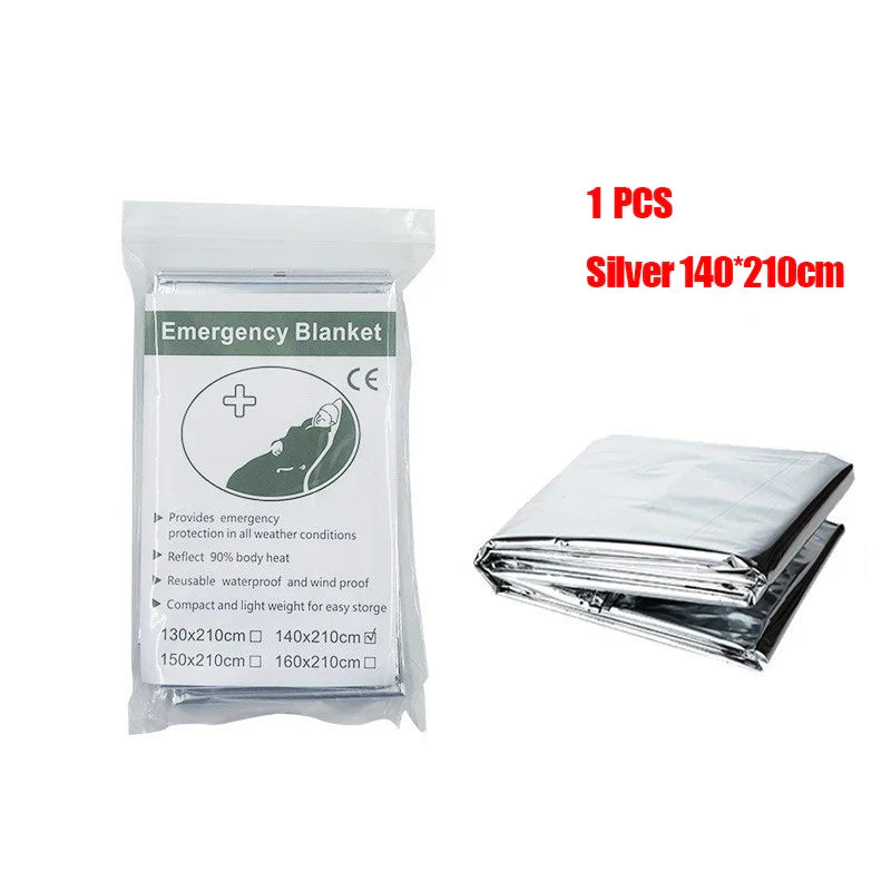 Multifunctionele Nooddeken en Isolatiedeken - ThermaShield Poncho