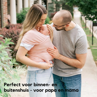 Rückenstützende Baby-Tragetasche - CuddleWrap