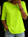 Comfort Coverage Tee with Longer Half Sleeves 5