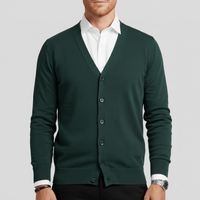 Schmal Geschnittene Strickjacke Mit Langen Ärmeln - Devin