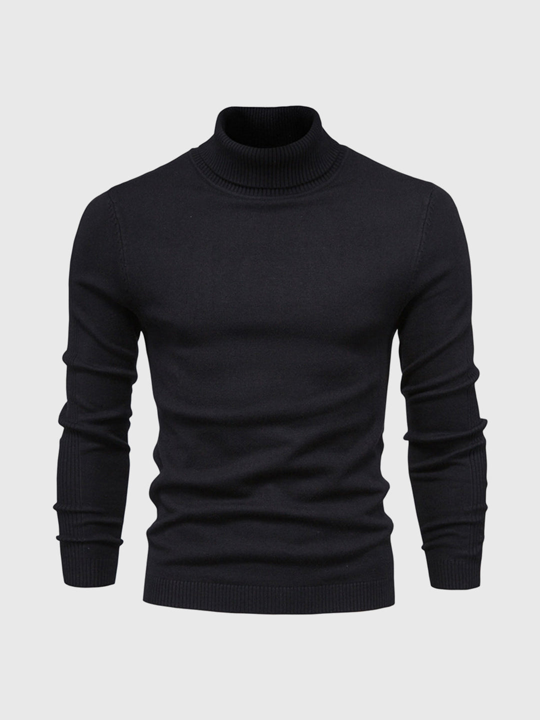 Schmal Geschnittener Rollkragenpullover Für Herren - Dario