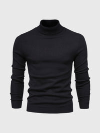 Schmal Geschnittener Rollkragenpullover Für Herren - Dario