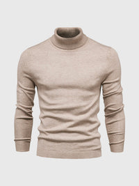 Schmal Geschnittener Rollkragenpullover Für Herren - Dario