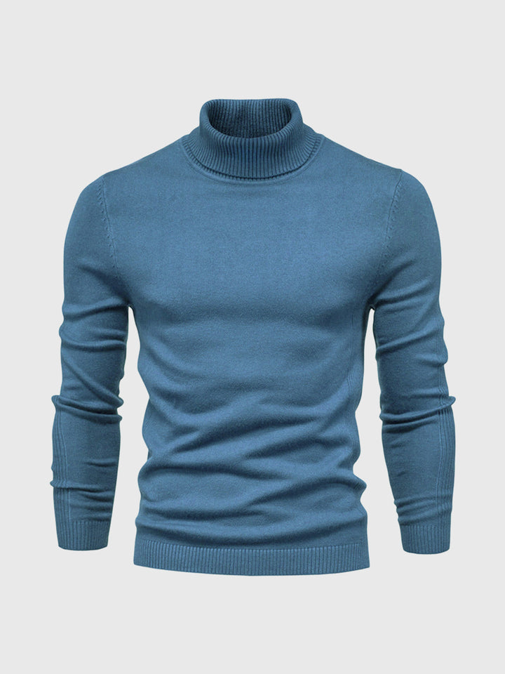 Schmal Geschnittener Rollkragenpullover Für Herren - Dario