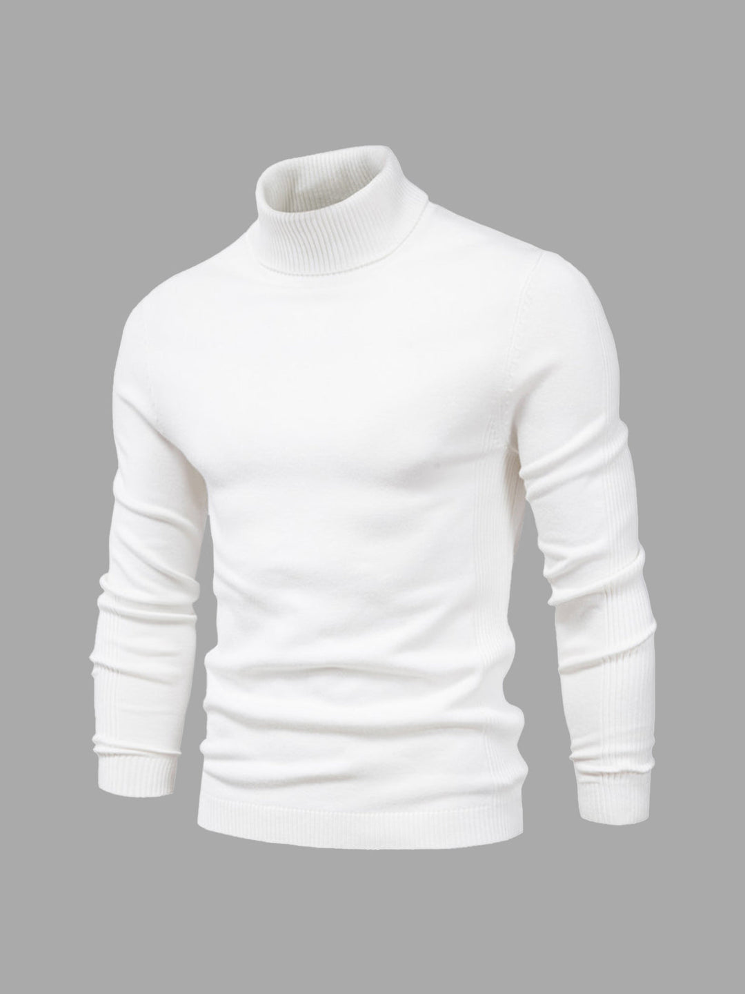 Schmal Geschnittener Rollkragenpullover Für Herren - Dario
