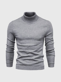 Schmal Geschnittener Rollkragenpullover Für Herren - Dario