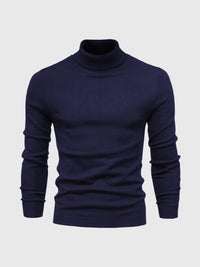 Schmal Geschnittener Rollkragenpullover Für Herren - Dario
