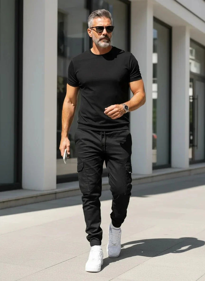 Schmale Cargo-Jogger Mit Zuschnitt - Lasse