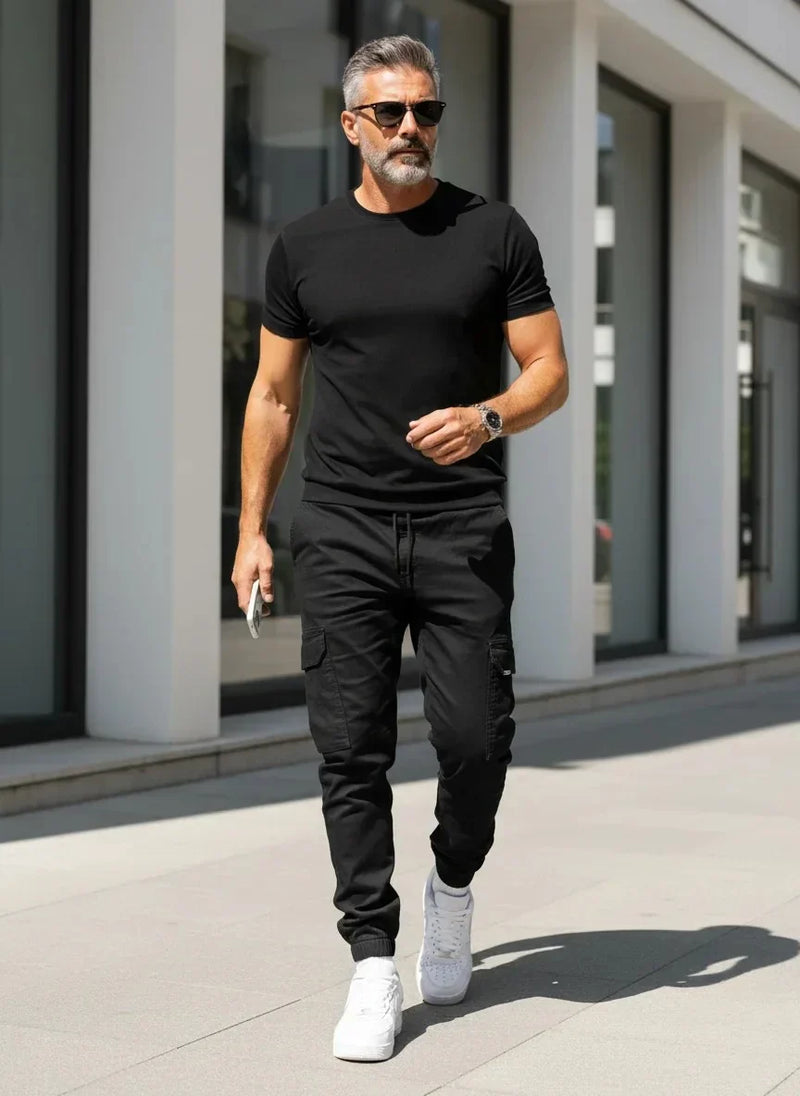 Schmale Cargo-Jogger Mit Zuschnitt - Lasse