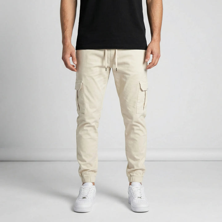 Schmale Cargo-Jogger Mit Zuschnitt - Lasse