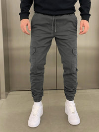 Schmale Cargo-Jogger Mit Zuschnitt - Lasse