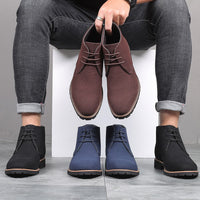 Leder Wildleder Stiefeletten für Herren - Hudson