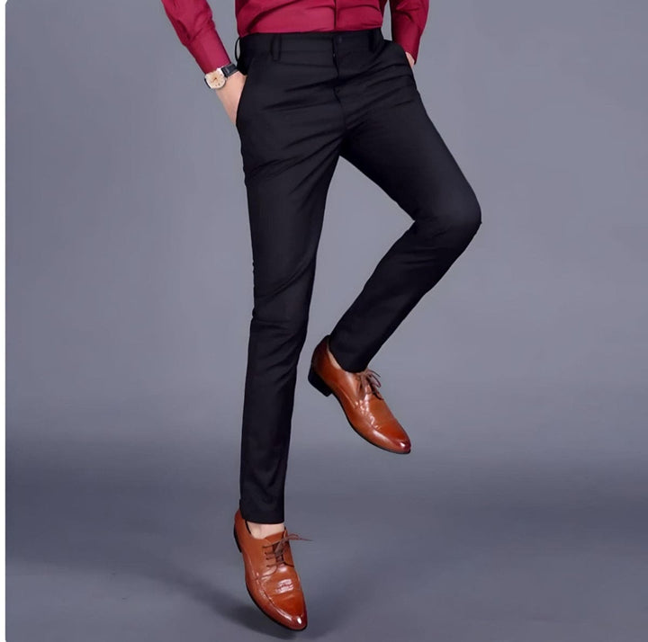 Modieuze Heren Stretch Broek - Nolan