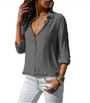 Trendige Damenbluse mit Knopfleiste – Lorena